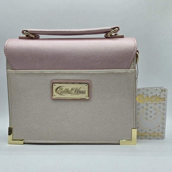 Loungefly Sailor Moon Scepter Latch Pink Handbag Crossbody - Picture 4 of 11